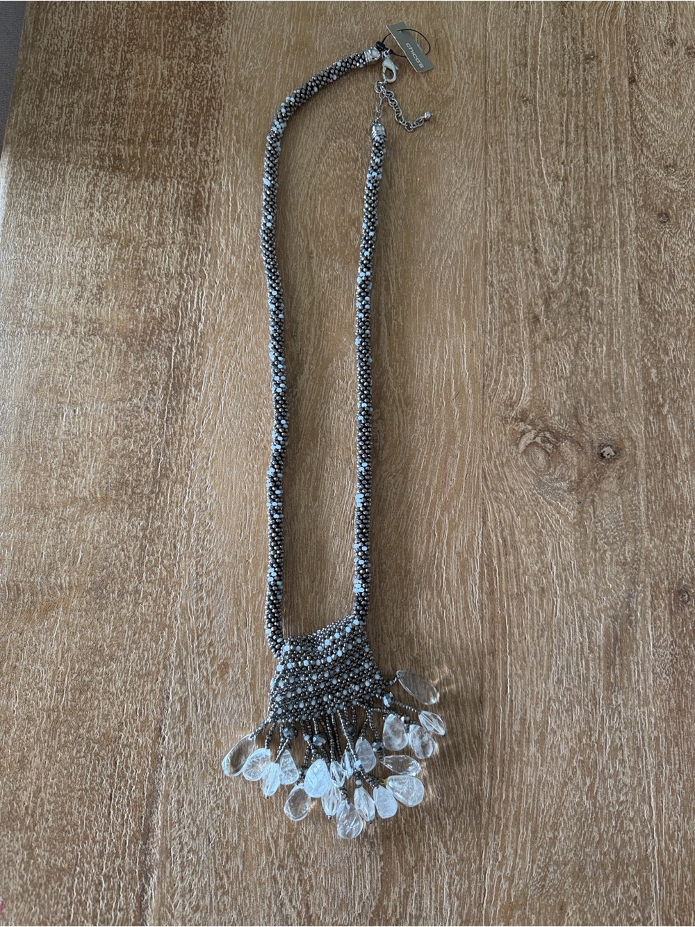 Chico's Haylee Bead Pendant Necklace